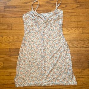 Floral Draped Cami Dress